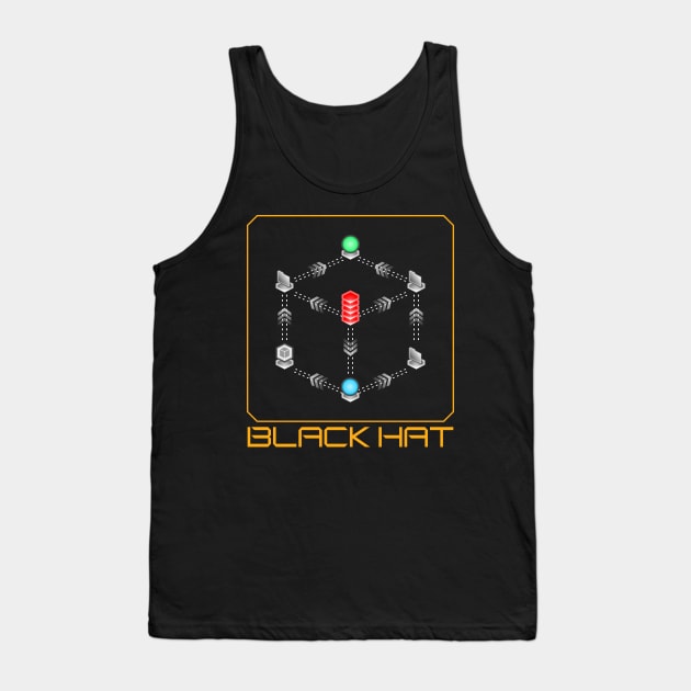 Black Hat Tank Top by Remus